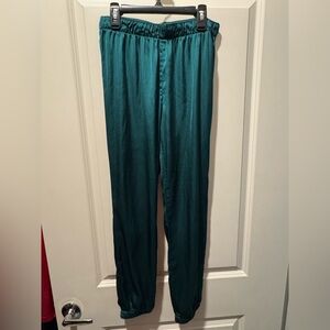 Express Emerald Green Joggers XS